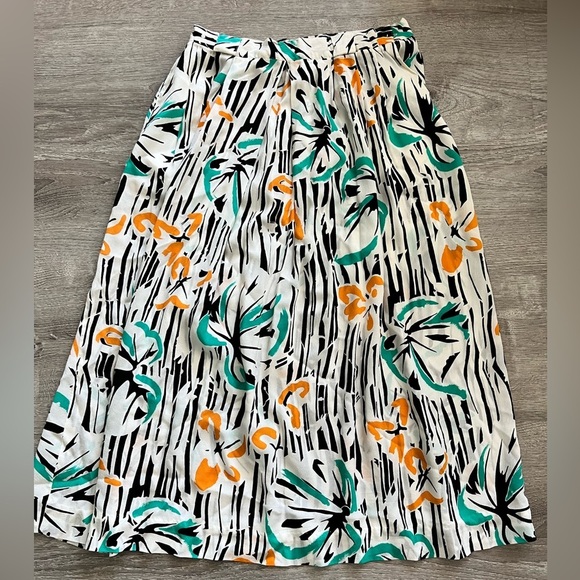 Vintage Christian Dion Separates outfit Skirt & button up shirt size 10 Rayon - Picture 5 of 8